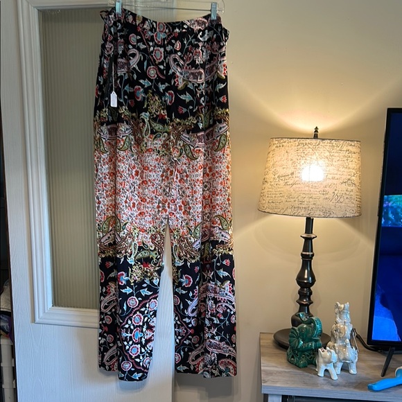 Phil Boho 100% Rayon Wide Leg Pants (3X) - Picture 5 of 9